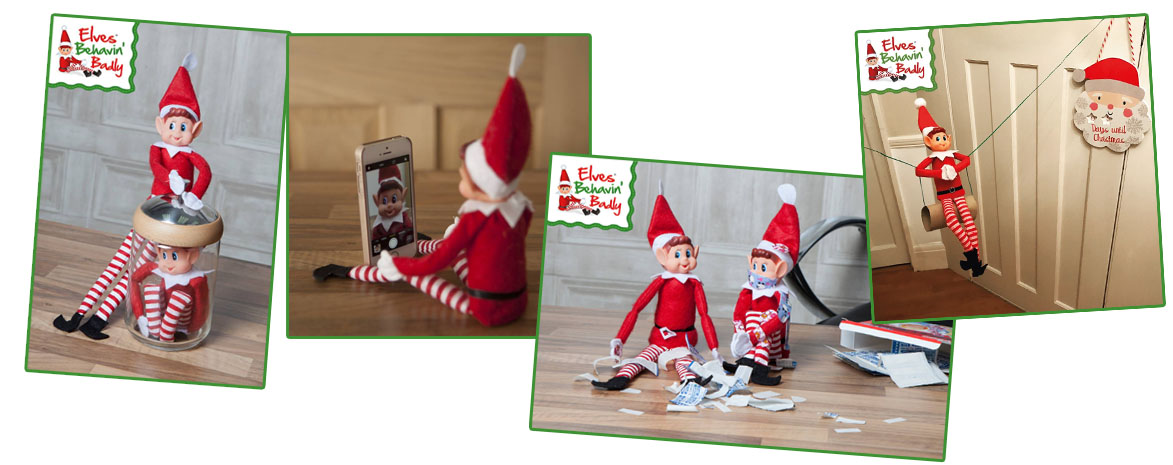 Elves Behavin badly collage 2