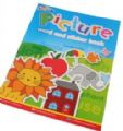 Picture word and sticker book Part No.WRAPPED 9