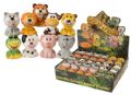 36 Asst ceramic comical animals Part No.168001