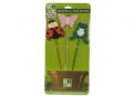 Pack of 3  novelty garden flowers Part No.195303