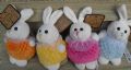 24 Fluffy rabbits Part No.245313