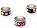 24 Butterfly mood rings Part No.ty284