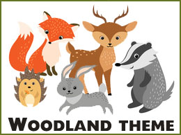 Woodland themed range