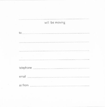 pack of 6 simon elvin new home announcement cards wss dp213t new announcement card size