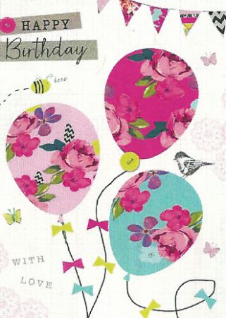 Carson Higham open female birthday cards | WGC CHP253 | Open birthday ...