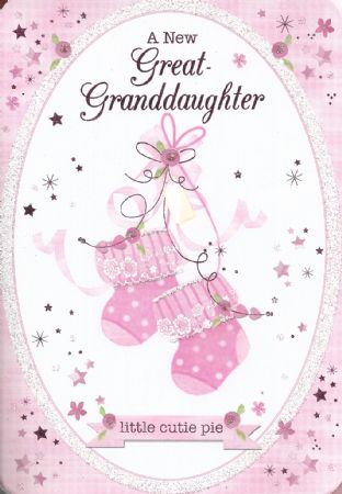 Iparty Birth Of Great Granddaughter Cards Wgc X91s5085 Birth Iparty Birth Of Great Granddaughter Cards Wgc X91s5085 Birth
